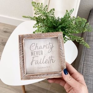 WOODEN QUOTE HOME DECOR VERSE